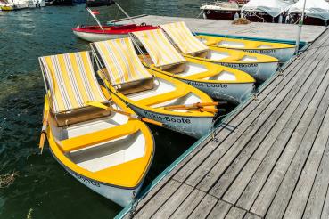 Ruderboot-Vollmond