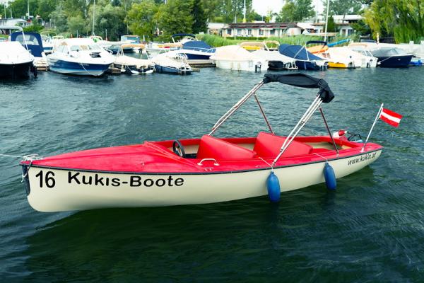 Elektroboot-Happy Vollmond